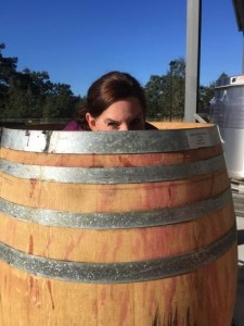 Kerith in barrel